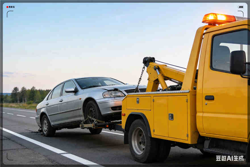 双台子拖车救援电话【案例】