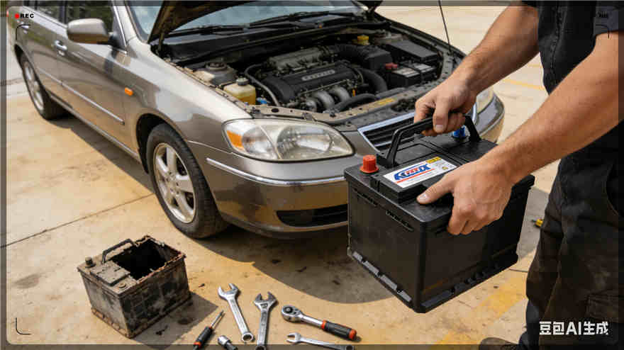 双台子汽车换电瓶电话【案例】